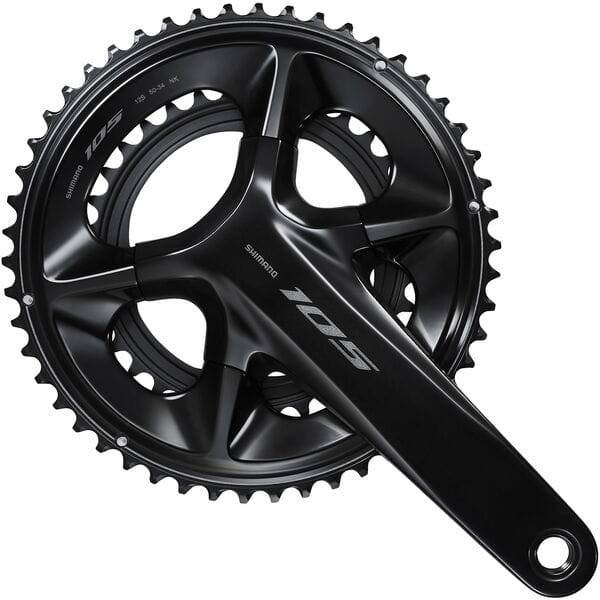 Shimano Cranks - FC-R7100 105 double 12-speed chainset, HollowTech II