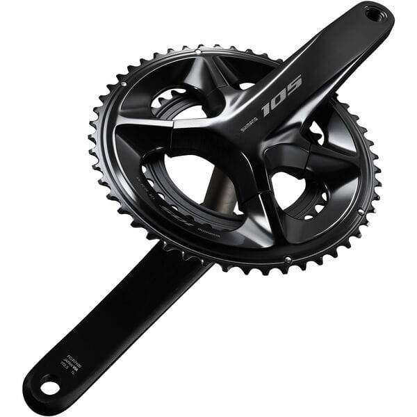 Shimano Cranks - FC-R7100 105 double 12-speed chainset, HollowTech II