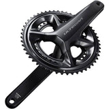 Shimano Ultegra FC-R8100 12-speed double chainset cranks with HollowTech II technology for road bikes.