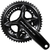 Shimano Dura-Ace FC-R9200 12-speed road bike crankset with double chainrings, high-performance cycling component.
