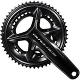 Shimano Dura-Ace FC-R9200 12-speed road bike crankset with double chainrings, high-performance cycling component.