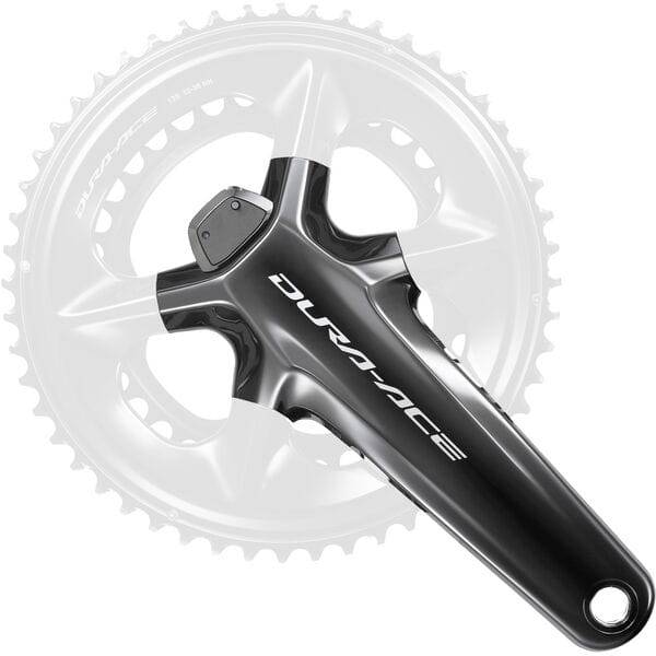 Shimano Dura-Ace FC-R9200 12-speed double power meter crankset with 160mm crank arms, high-performance cycling component