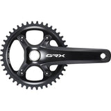 Shimano GRX FC-RX810 40T single chainset for gravel bikes, 11-speed Hollowtech II crankset with crank arm and chainring.