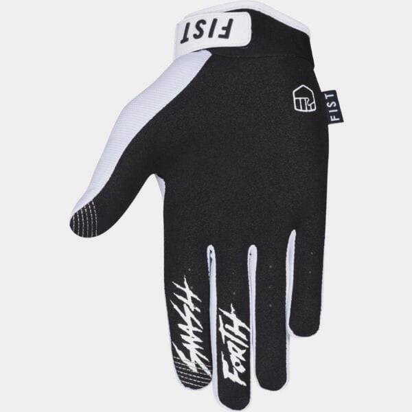 Fist Handwear Panda gloves, durable and breathable unisex grip gloves, shown close-up on textured fabric