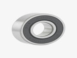 Silver Bontrager 6001 LLH replacement hub bearing, designed for smooth wheel performance on bike components.
