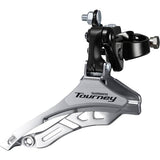 Shimano Tourney FD-TY300 front derailleur for MTB, 6/7 speed, triple chainring, 31.8mm clamp, bicycle component