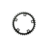 SRAM 34-tooth aluminum road chainring, 110mm BCD, 5-bolt, black, designed for 50-34 cranksets, component bike upgrade