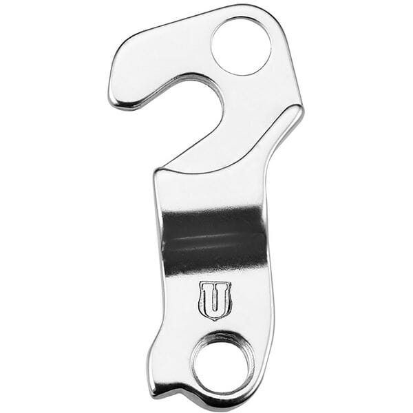 M Part Gear Hanger for bike frames, designed for protection and replacement, shown attached to a bicycle component.