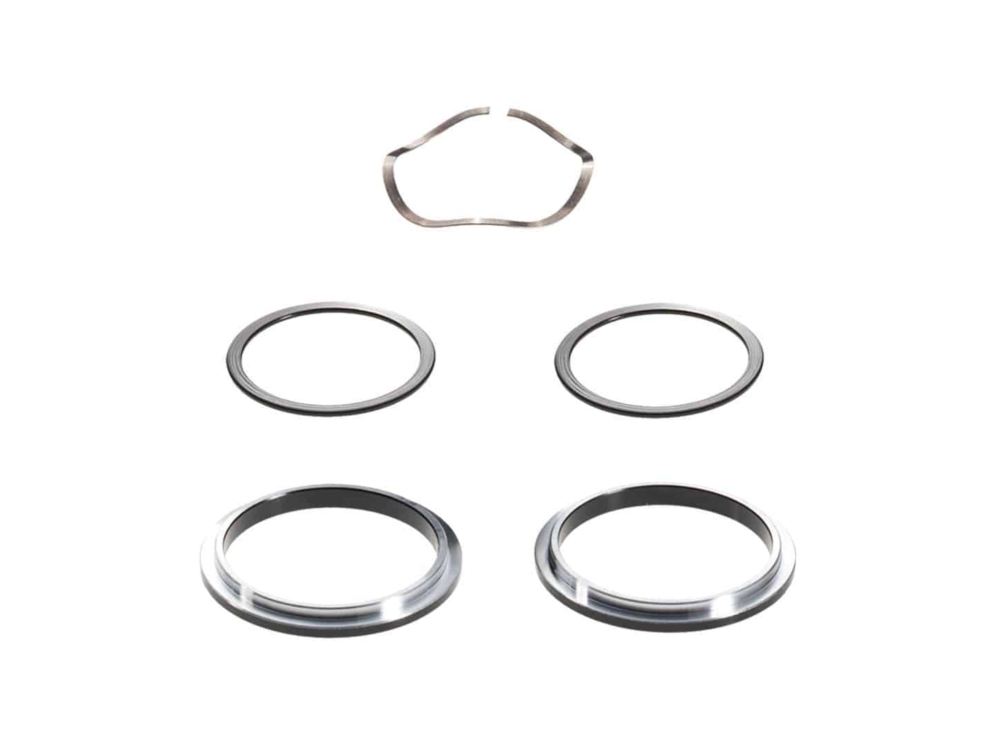 Trek Steel Bottom Bracket Kit BB90/BB95 for Campagnolo, black, integrated design, bicycle component for smooth crank installation