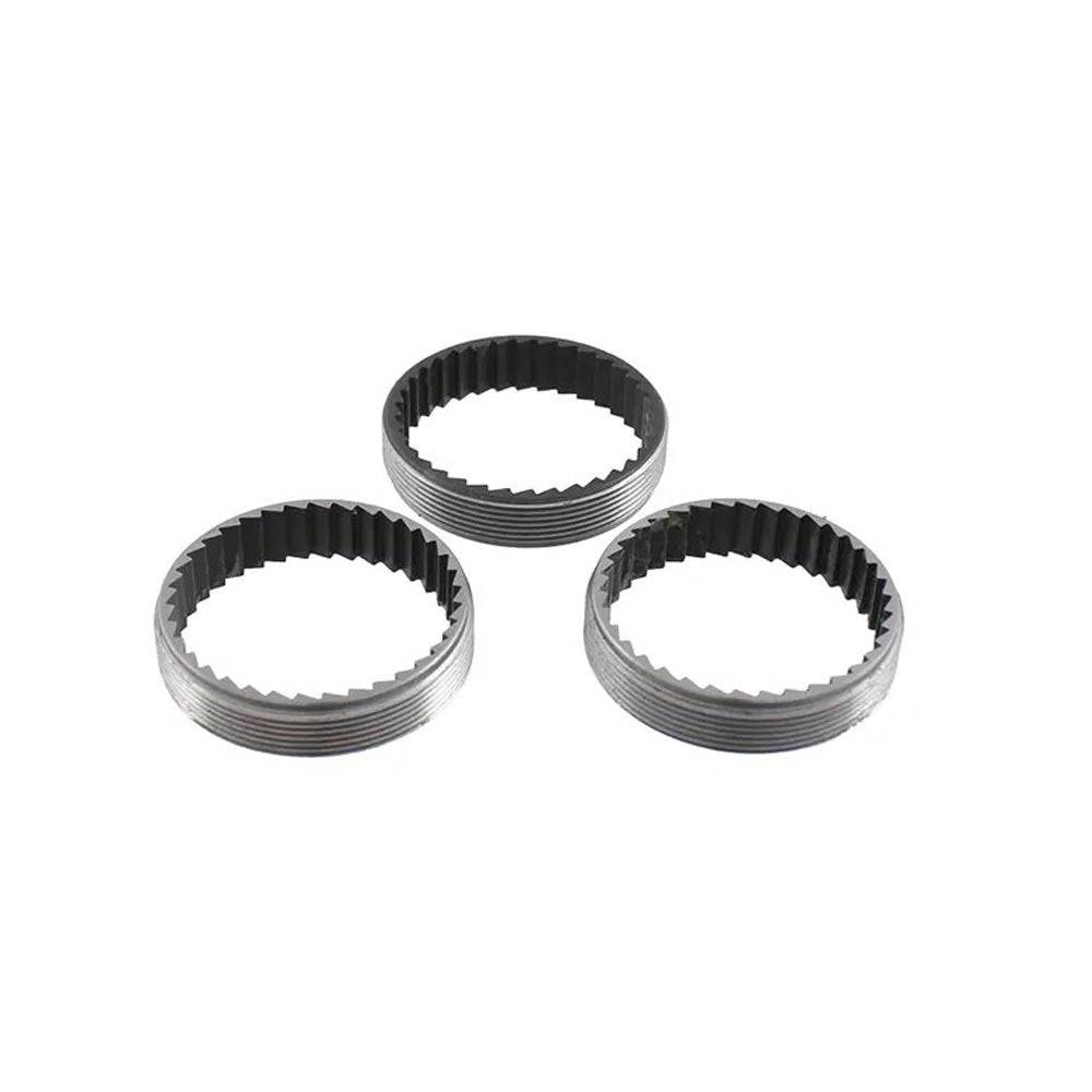 Campagnolo 33mm ratchet rings for hub maintenance, set of 3 replacement components for bike wheels.