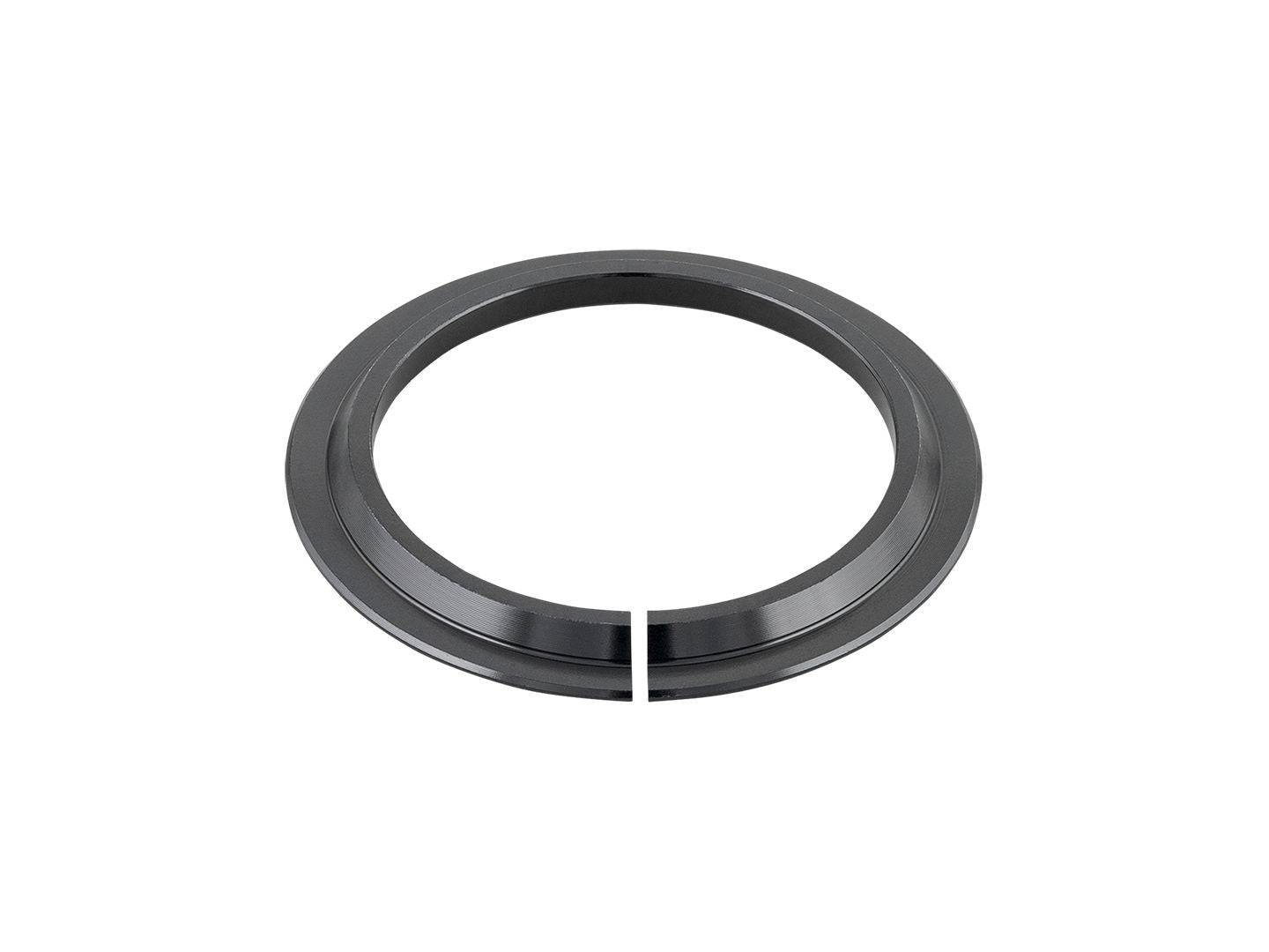 Trek Rail 9.9/9.8 29-inch black lower headset crown race for bike components, replacement part with 1.8-inch diameter.