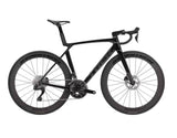 Trek Madone SL 6 Gen 8 road bike with aerodynamic frame and disc brakes, featuring sleek design and lightweight construction.