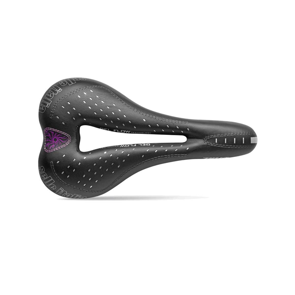 Selle Italia Diva Gel TI316 Superflow Saddle: BLACK S3 | Swinnerton Cycles