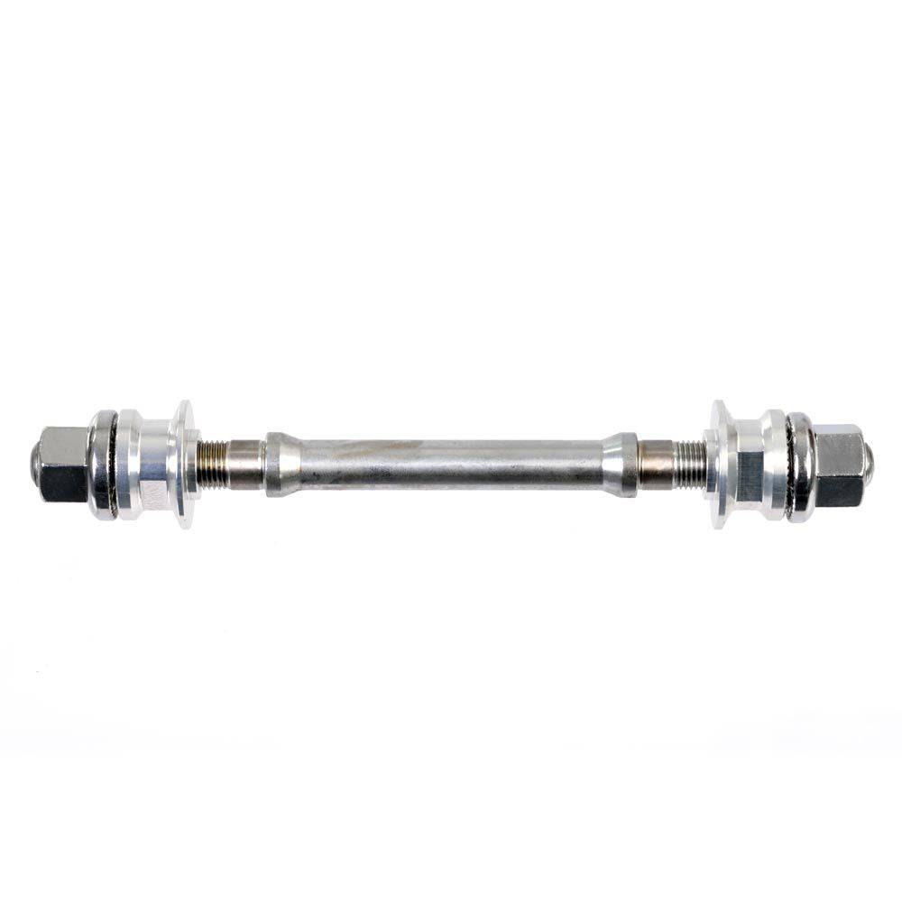 Halo Track Rear Axle Kit for TK Series Hubs, replacement hub spares with 120 x M10 bolts, shown with components and hardware.