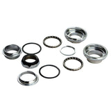 Genetic Cranium AI headset components with alloy cups and steel runners, designed for 1-inch ITA standard frames.