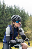 Madison Flux women's short sleeve jersey shirt in lightweight fabric, featuring a fitted design and subtle branding on the front.