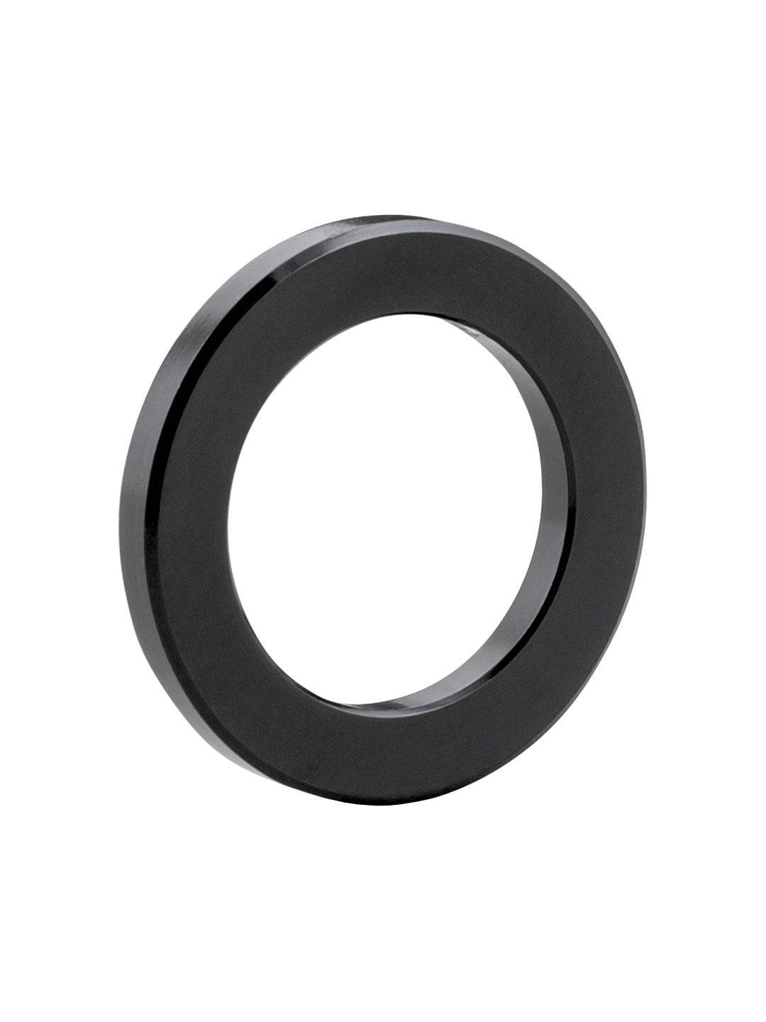 Trek 2009 Top Fuel rockers link pivot spacer in black, 2mm x 12mm suspension component for mountain bike.