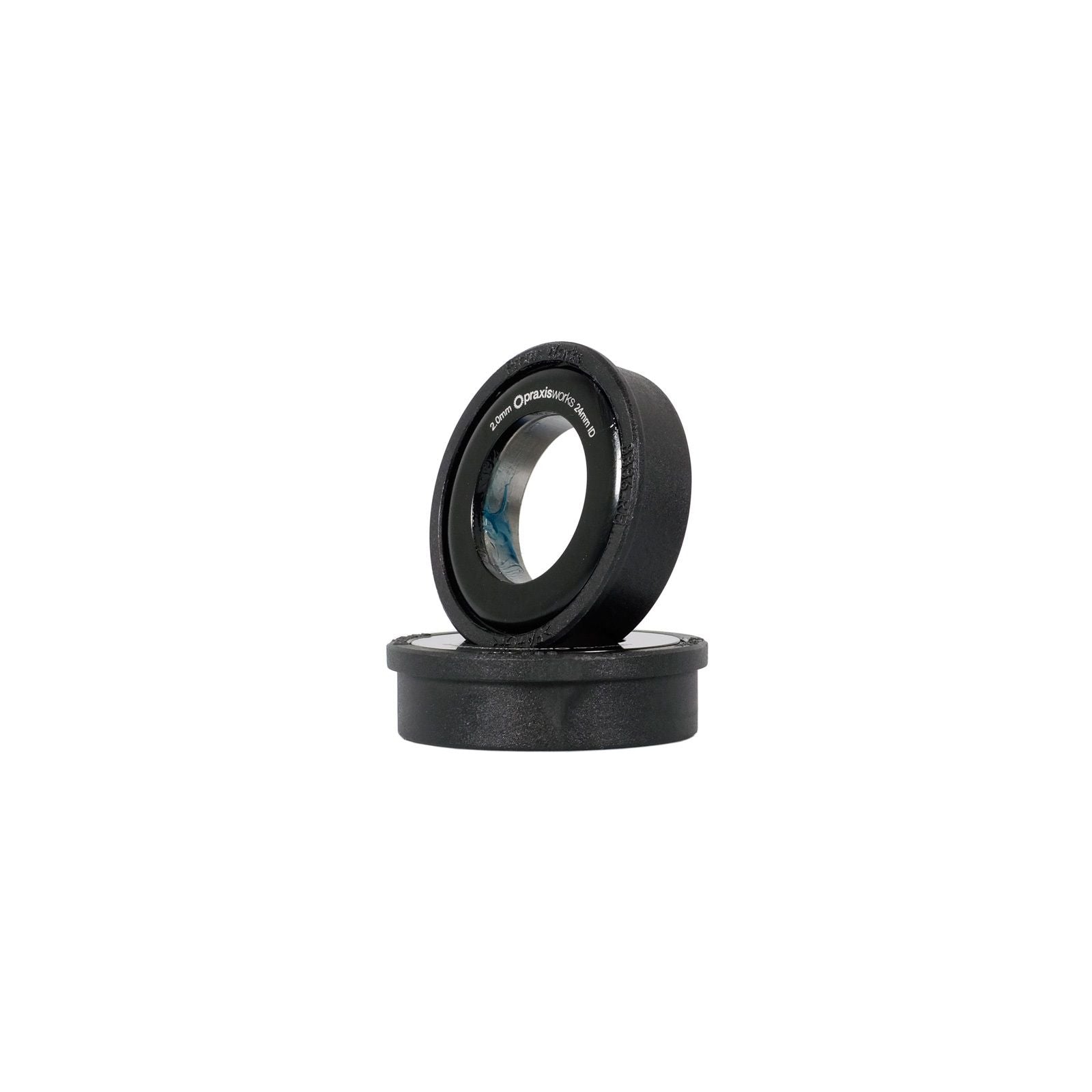 Praxis Works M24 Bottom Bracket for SRAM GXP and Oval Concepts M24 cranks, compatible with BB86/BB92 bicycle crankset components.