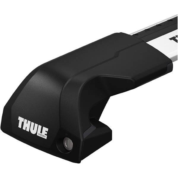 Thule 7206 Edge Bar Flush Rail Kit for Evo Wing Bar roof rack system, showing the sleek, durable roof rail accessories.