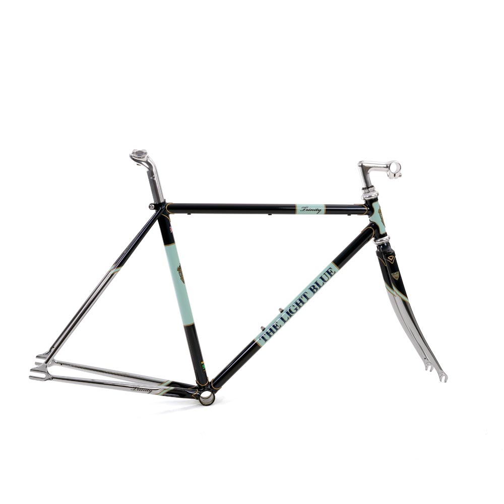 Light Blue Sport Trinity Track Frameset