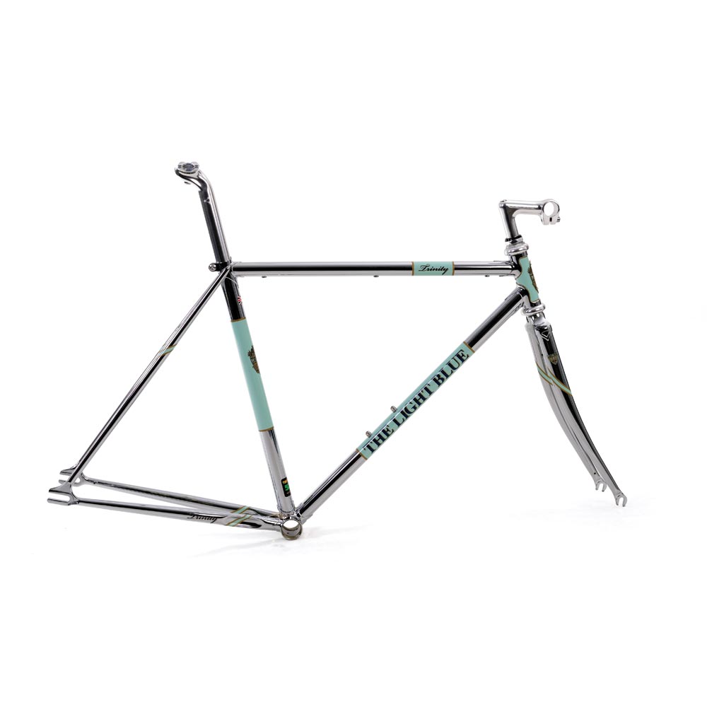 Light Blue Sport Trinity Track Frameset