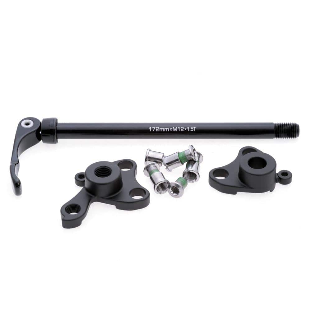 Light Blue Frame Spares Robinson dropouts for bicycle frame maintenance and repair, showcasing the light blue component parts.