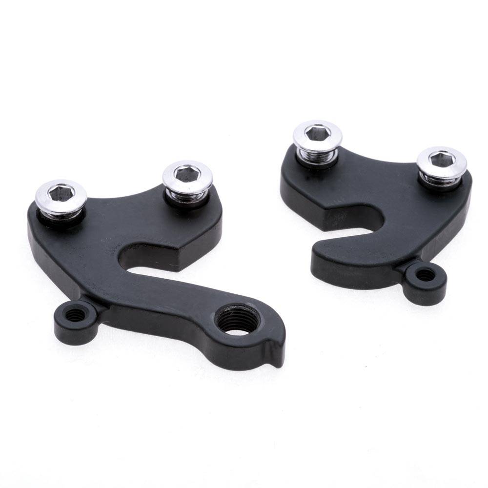 Light Blue Frame Spares Robinson dropouts for bicycle frame maintenance and repair, showcasing metal components for bike frame adjustments.