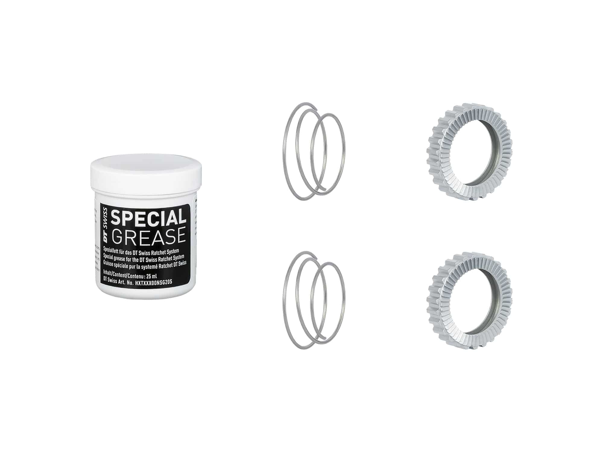 Bontrager DT Swiss 54 Tooth Superlight Star Ratchet Kit for silver rear hub, compatible with 130/135/142/148mm OLD wheels