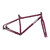 Surly Ogre 29-inch bike frameset with disc brake mounts, designed for versatile mountain and commuter cycling, in a pur color.