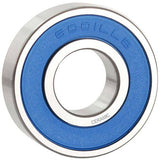 M Part Ceramic Bearing 6001 LLB for bicycle wheels, showing the low-friction, durable ceramic bearing with 12x28x8 dimensions.