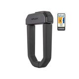 Hiplok D1000 2022 black bicycle and motorcycle lock with Sold Secure Diamond rating, shown in a close-up image.