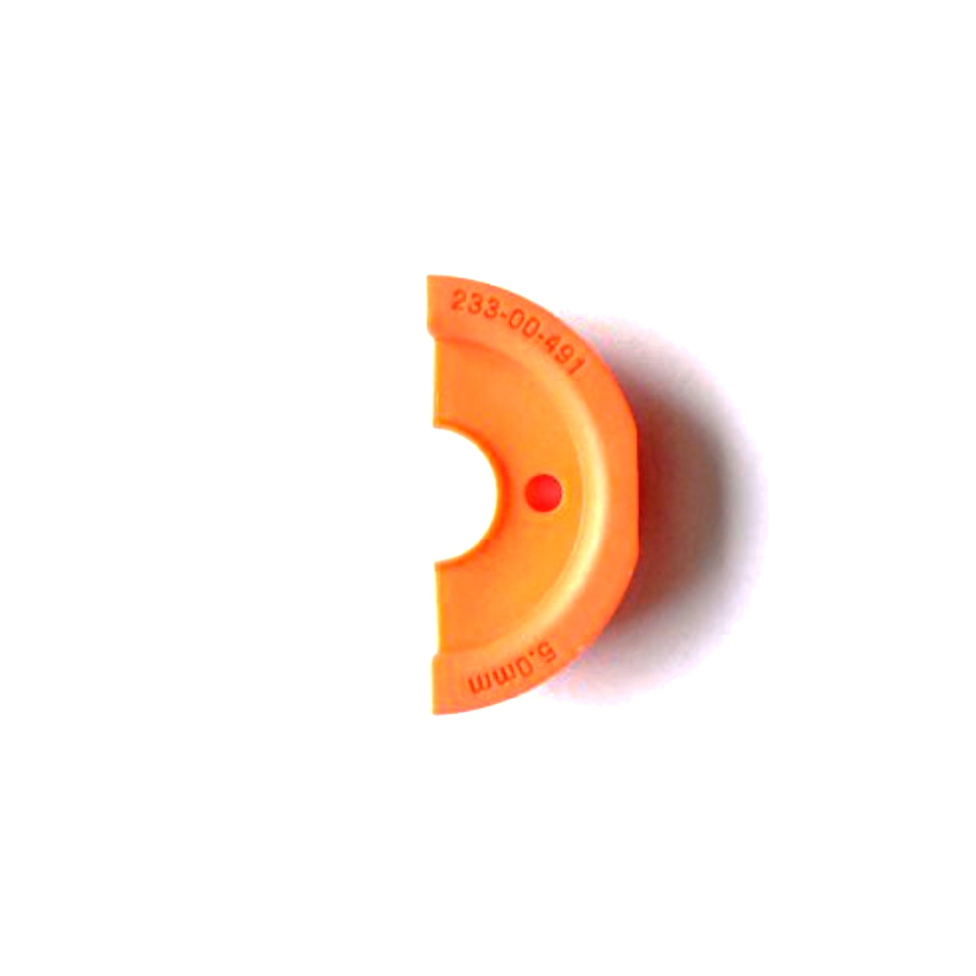 Set of 10 Fox Shock Float X2 5mm spacers for .375 shaft, ideal for shock absorber components in mountain bike suspension systems.