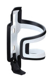 BBB DualAttack adjustable bike bottle cage mounted on a small and full-suspension bike frame, showcasing durable cycling accessories.