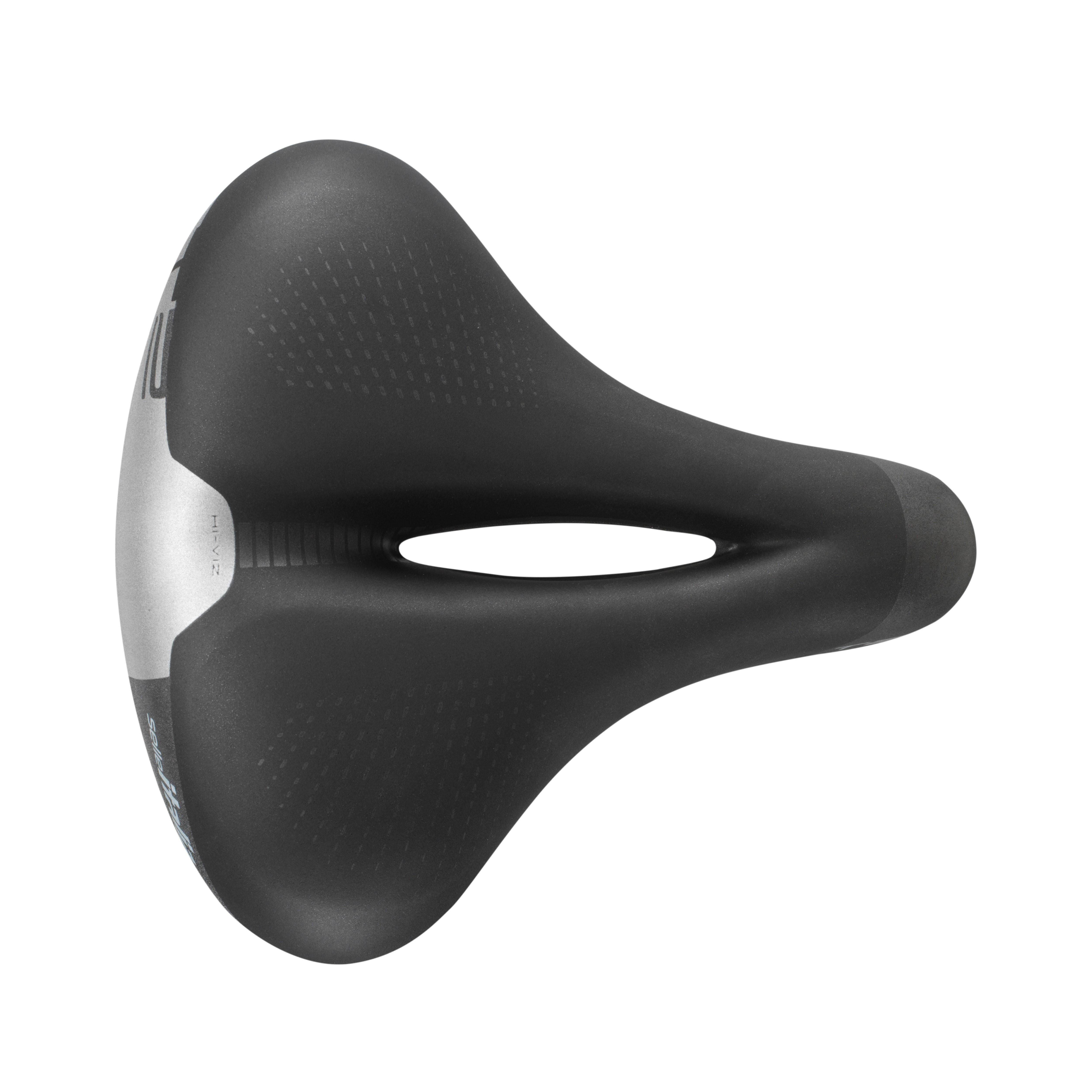 Selle Italia T2 Flow Commuter Saddle: BLACK L2 | Swinnerton Cycles
