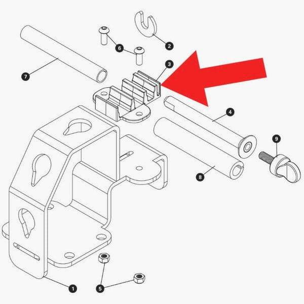Park Tool Axle Clip - WH-1 | Swinnerton Cycles