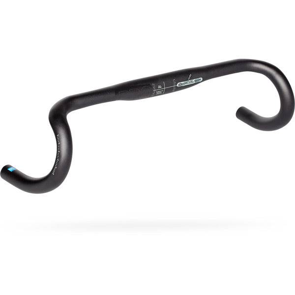 PRO Discover gravel handlebar for adventure and road cycling, 40-44cm wide, lightweight metal bike components.