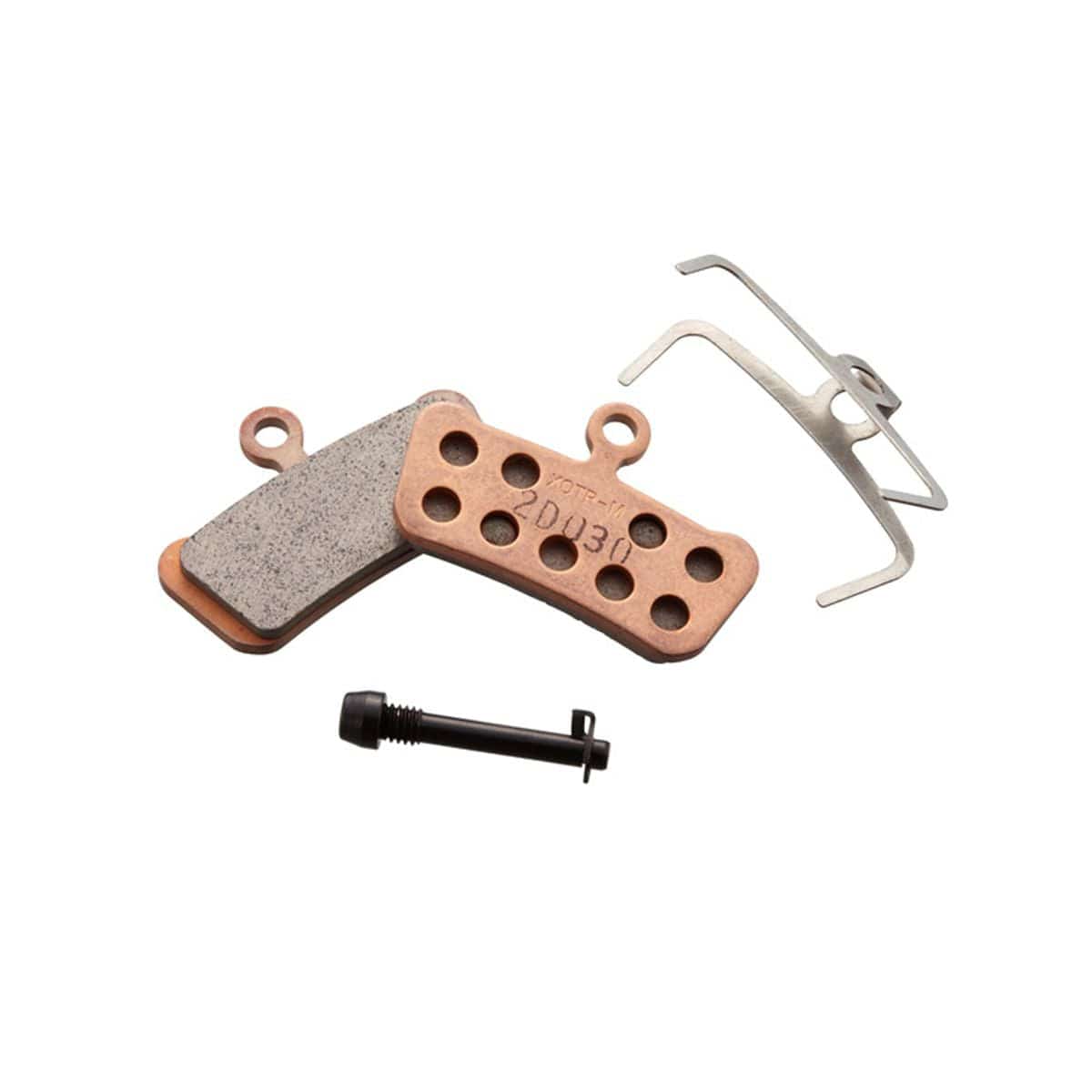 Avid SRAM medium sintered steel disc brake pads for trail and G2 Level 4 mountain bike brake components.