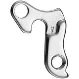 Durable M Part gear hanger for bikes, compatible with various brands, shown as a replacement component on a bicycle.