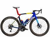 Trek Madone SLR 9 Gen 8 road bike with Shimano Dura-Ace Di2 electronic groupset, sleek aerodynamic frame, and racing design.
