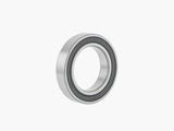 Silver Bontrager 6802 LLH replacement hub bearing for Bontrager bike hubs, shown in close-up detail.