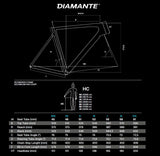 Basso Diamante Frameset Spectrum White Road Frameset