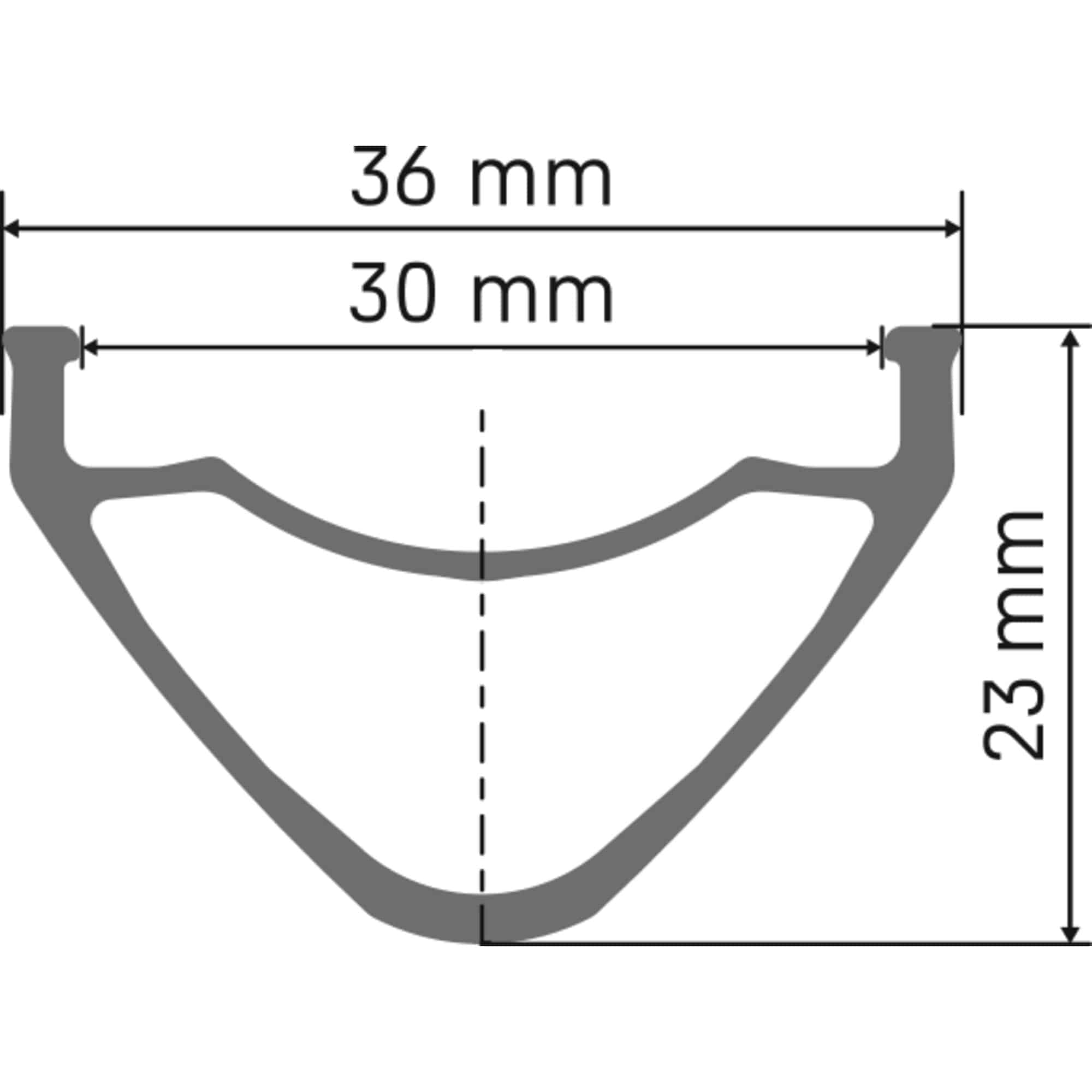 DT Swiss FR 571 SBWT 27.5-inch disc-specific MTB rim with 32 holes, black finish, suitable for mountain biking components.