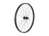 Trek Alex MD35 Boost 29-inch MTB rear wheel with Shimano Micro Spline hub, black and dark grey, 12-speed compatible component.