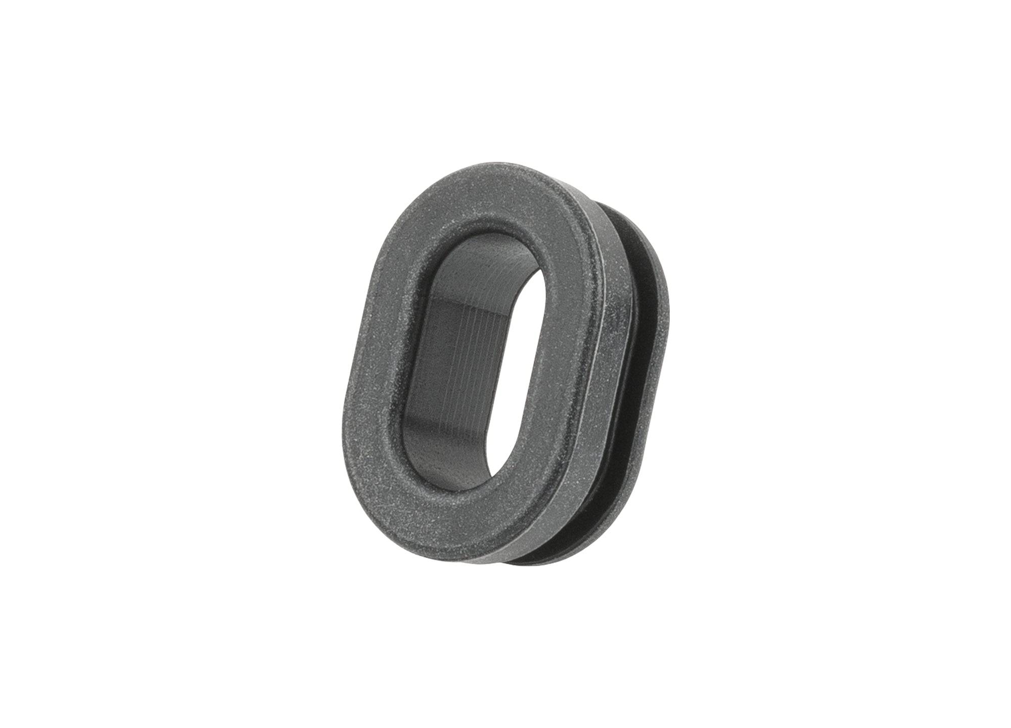 Trek Rail Carbon 29 2022 bottom bracket cable exit grommet for clean cable routing on bike components.