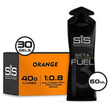 Science In Sport Beta Fuel energy gels, isotonic endurance carb boost, 6-pack, portable sports nutrition accessories.