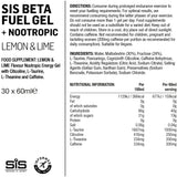 Science In Sport Beta Fuel Energy Gel pack with nootropics, endurance fuel accessories for athletes, shown in the image.