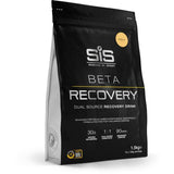 Science In Sport Beta Recovery Drink Powder container, sports nutrition accessory for endurance and muscle repair recovery.