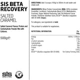 Science In Sport Beta Recovery Drink Powder in a resealable pouch, designed for endurance and muscle repair recovery.