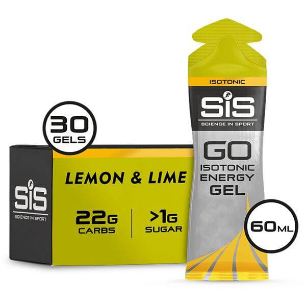 Science In Sport GO Isotonic Energy Gel, fast carb fuel for endurance athletes, in a portable gel packet.