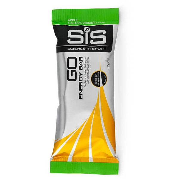 Science In Sport GO Mini Energy Bar vegan endurance carb boost, 30-pack, showing individual energy bars in packaging
